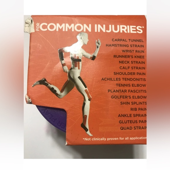 New KT Kinesiology Therapeutic Tape Strips Epic Purple NIB Sports Tape Roll - Picture 2 of 11